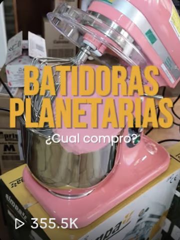 Batidoras planetarias, ¿cuál compro? 355,5 mil reproducciones